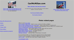 Desktop Screenshot of carlmcmillan.com